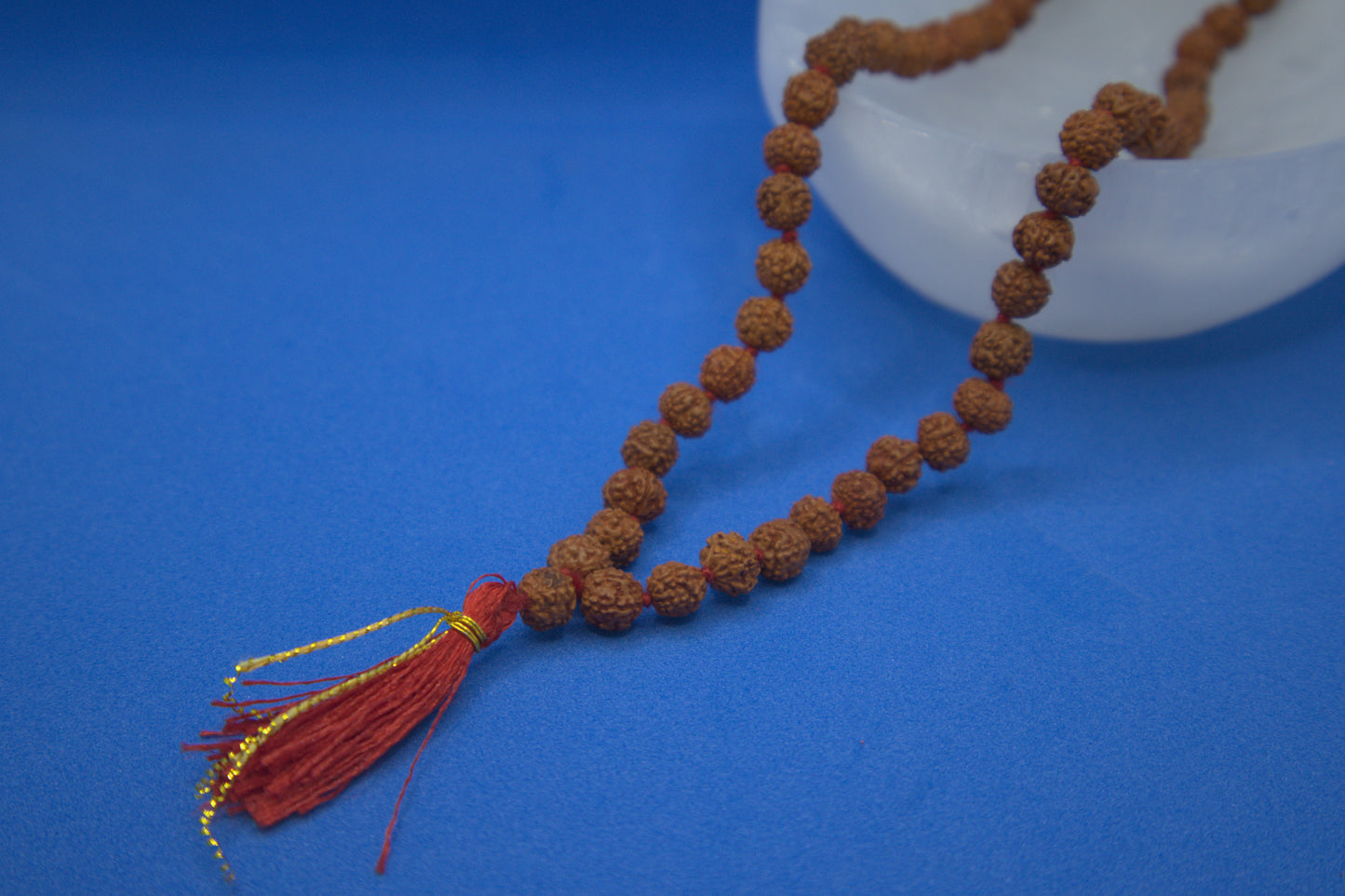 5 मुखी रुद्राक्ष माला (5मिमी मोती)