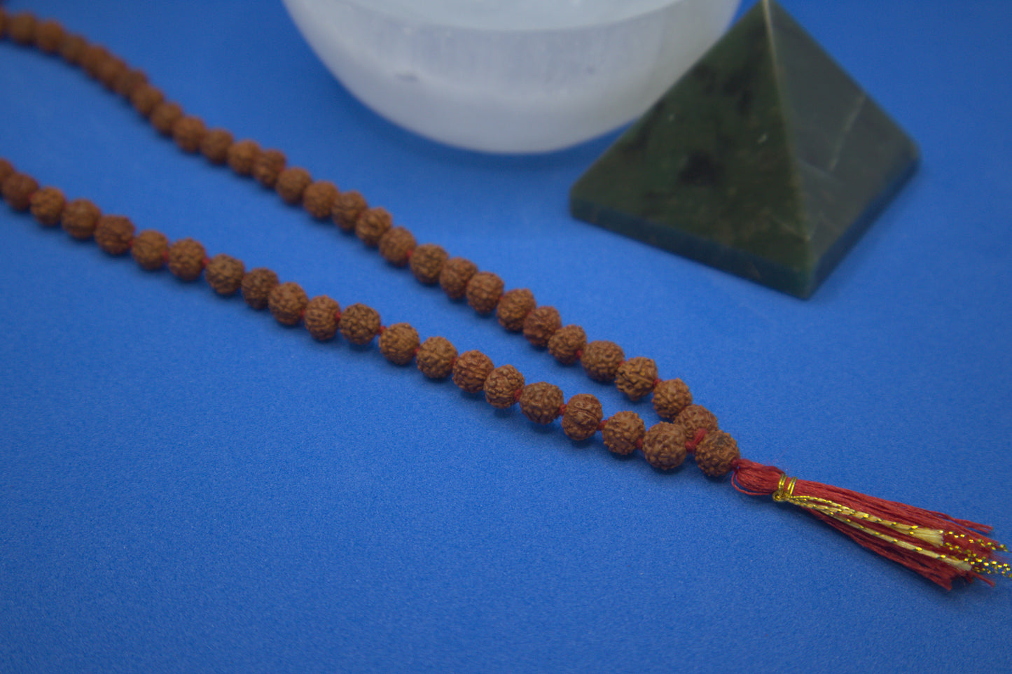 5 मुखी रुद्राक्ष माला (5मिमी मोती)