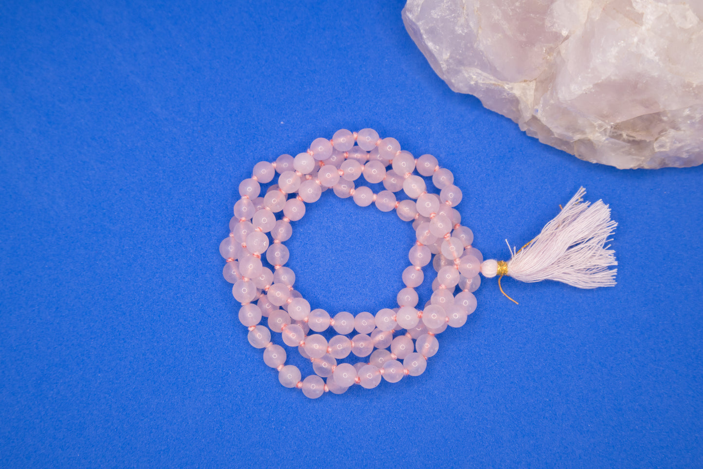 Rose Quartz Mala