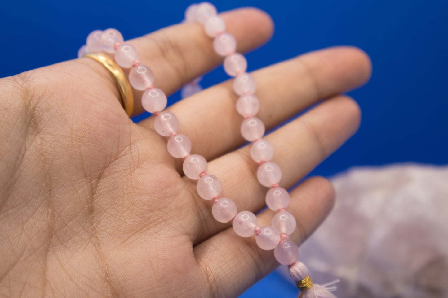 Rose Quartz Mala