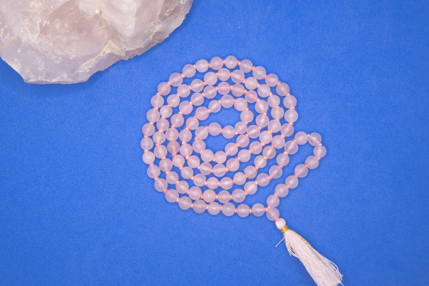 Rose Quartz Mala