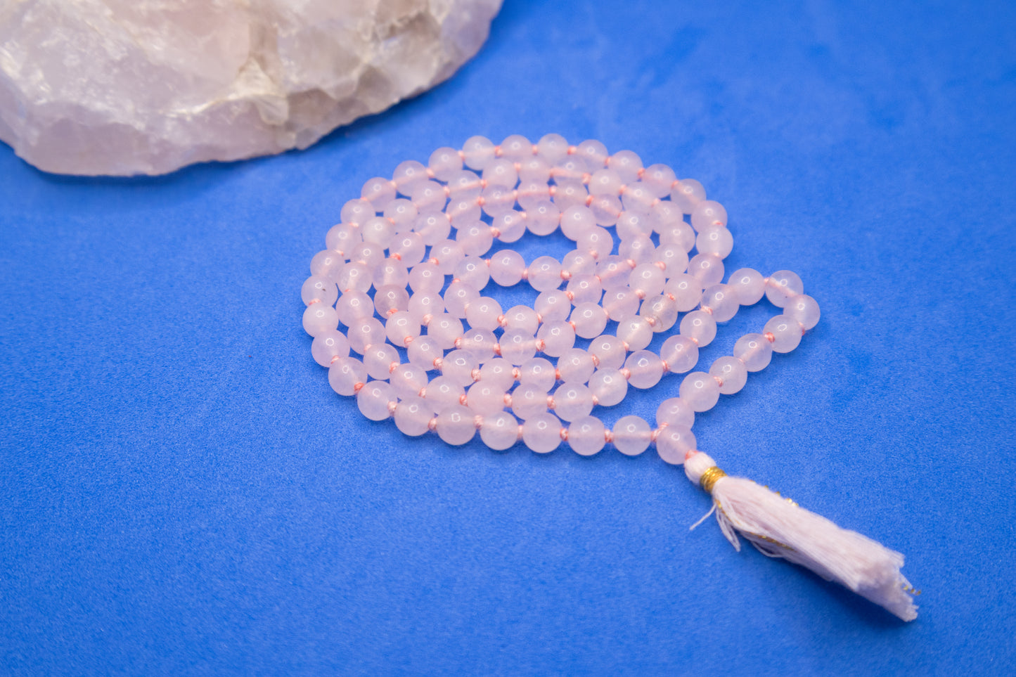 Rose Quartz Mala